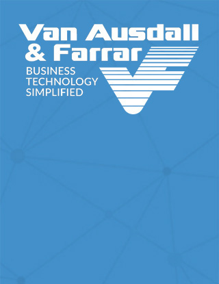 Van Ausdall & Farrar 'Business Technology Simplified' Logo