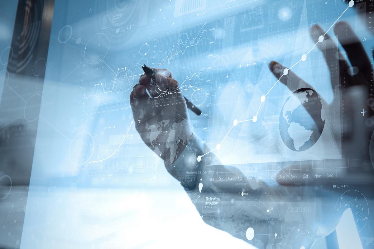 Working on digital chart