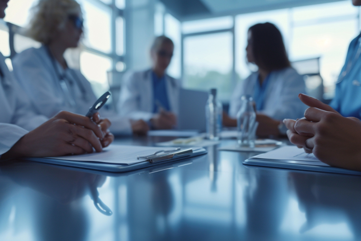 Doctors on a meeting