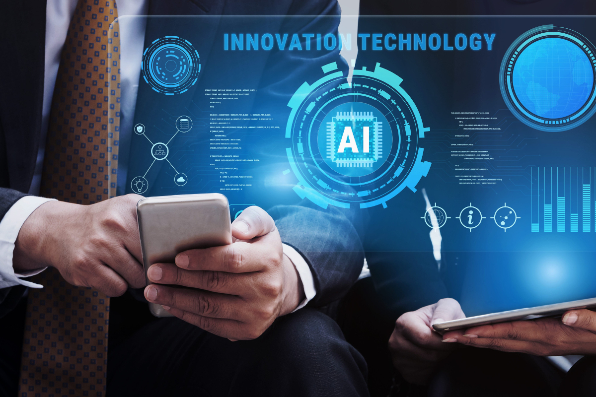 Innovation technology driven by AI.