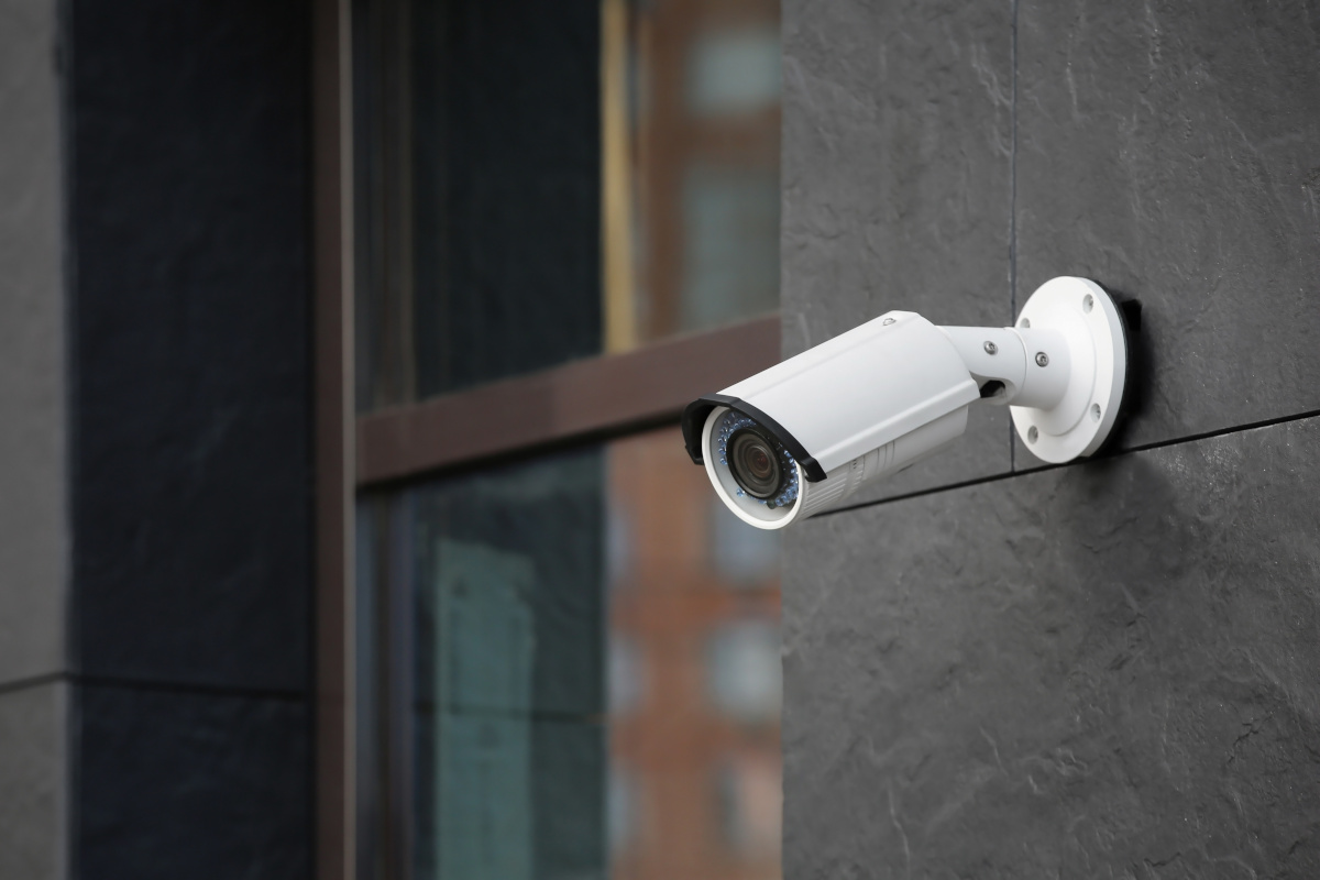 A surveillance camera