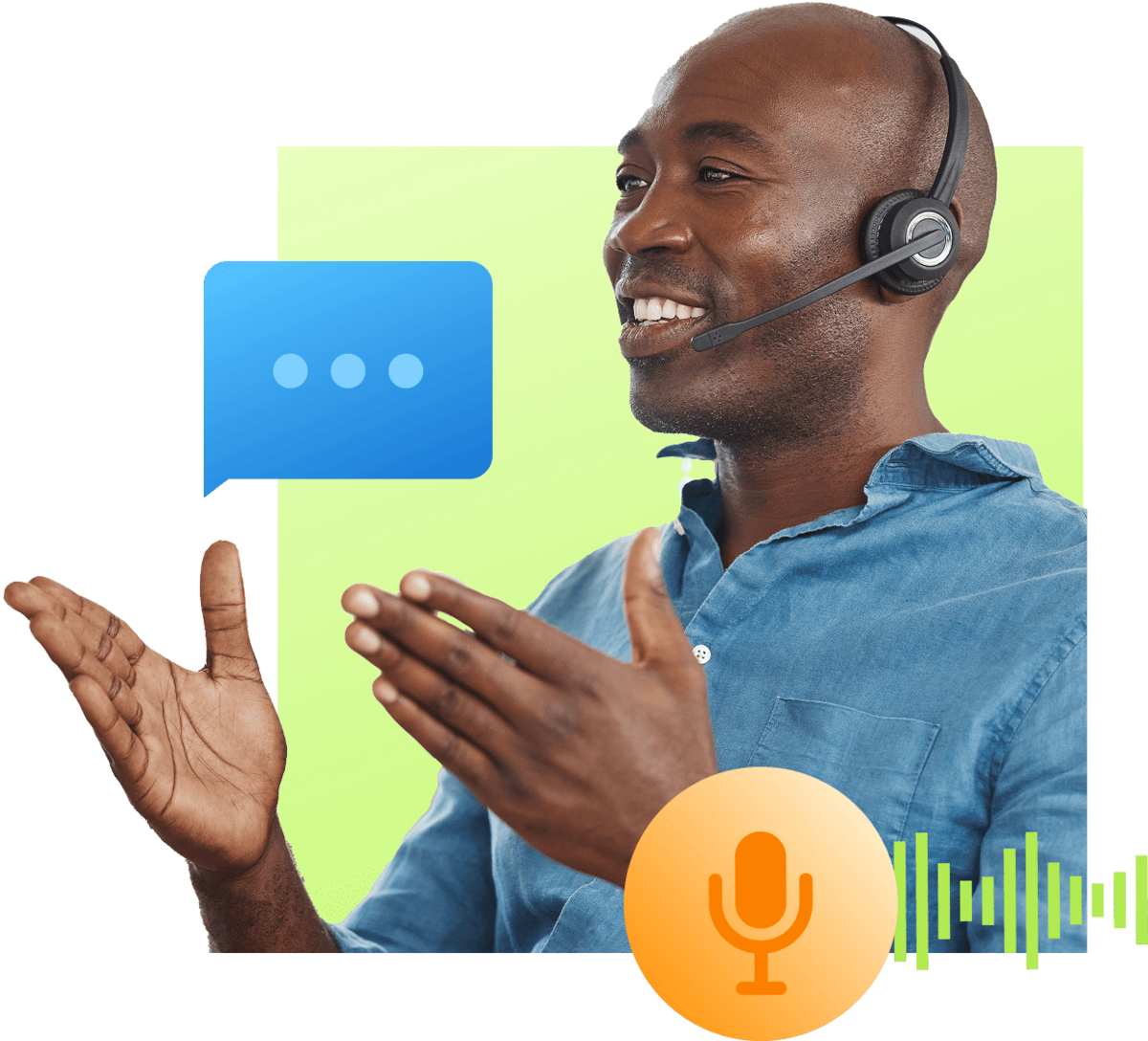 Contact Center integrated in Microsoft Teams allowing agents to manage customer interactions within Teams interface